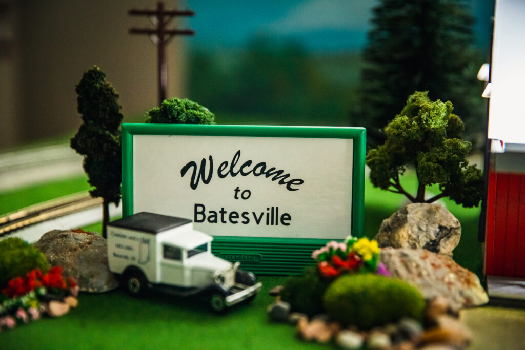 BAHS Train Display Batesville Welcome
