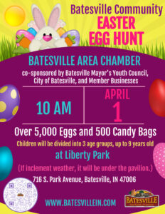 Batesville Area Chamber of Commerce Easter Egg Hunt